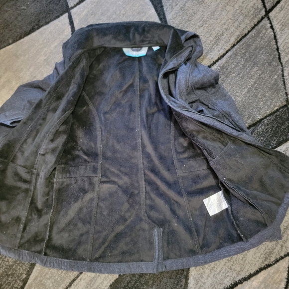 Free Country small fleece lined hooded zip up jacket - Picture 9 of 9